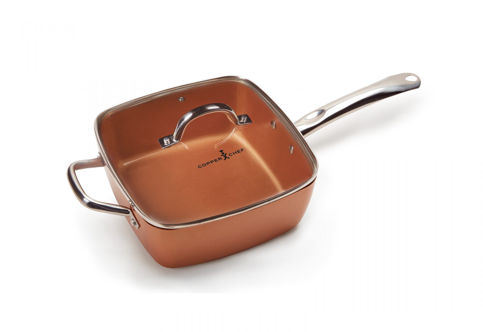 Copper Chef® Deep Square Pan Support Copper Chef